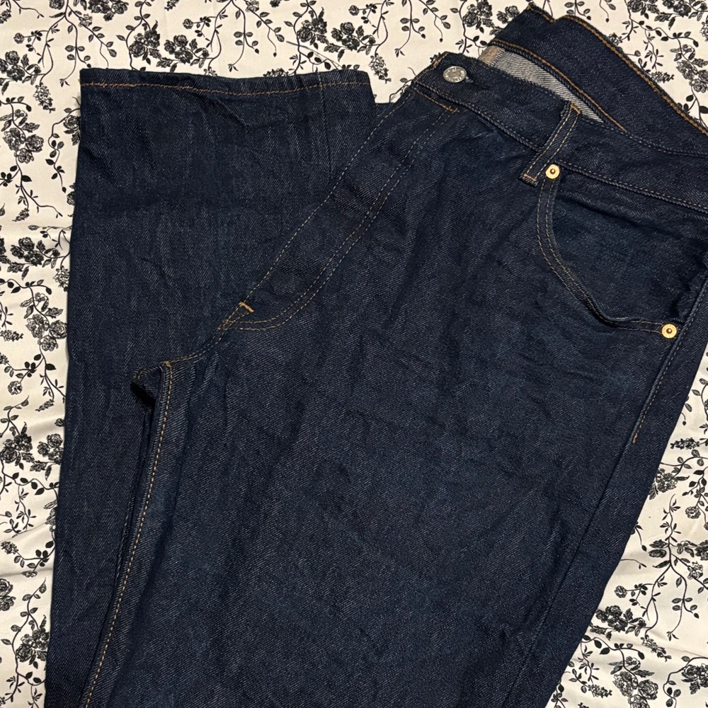 Levi's Dark Wash Straight Jeans